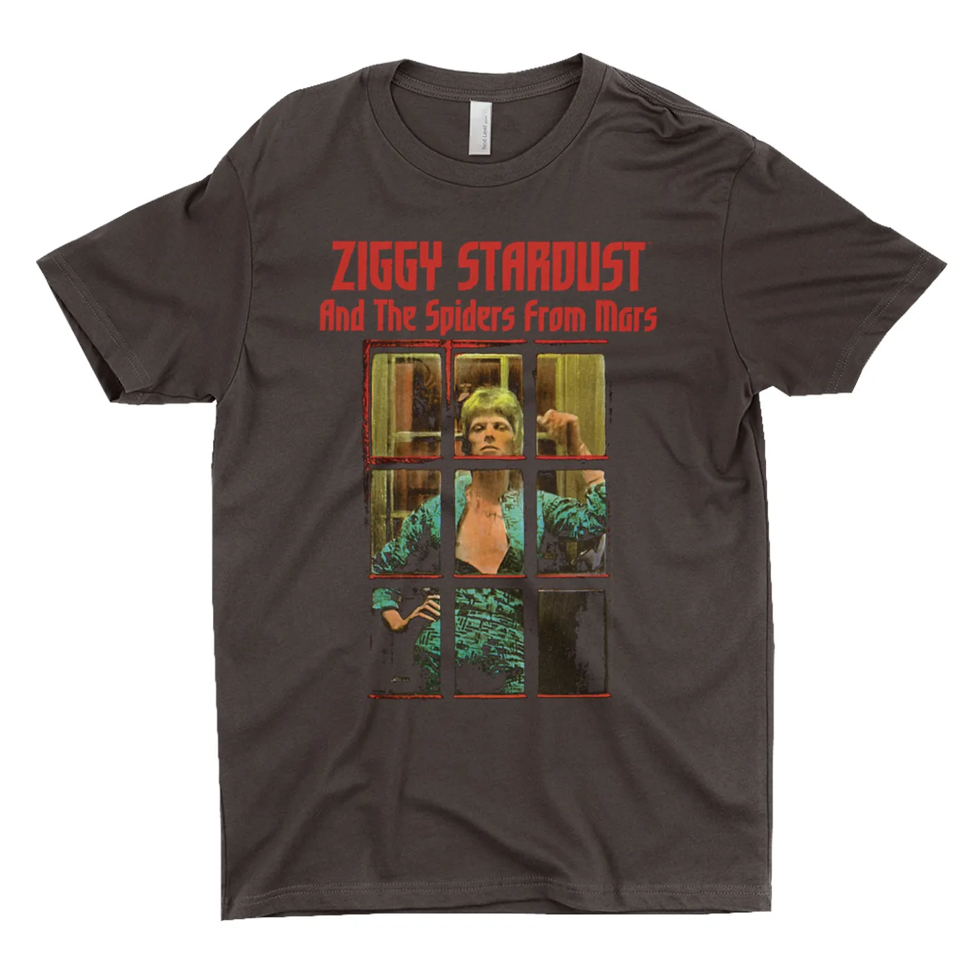David Bowie T-Shirt | Ziggy Stardust And The Spiders From Mars Photo David Bowie Shirt