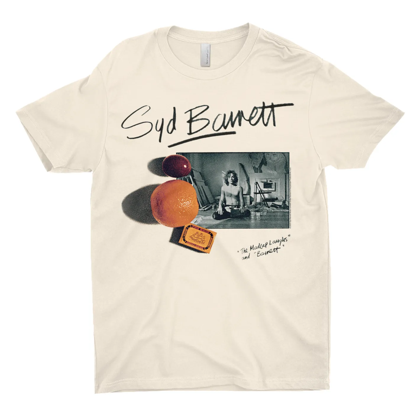 Syd Barrett T-Shirt | The Madcap Laughs And Barrett Photo Syd Barrett Shirt (Merchbar Exclusive)