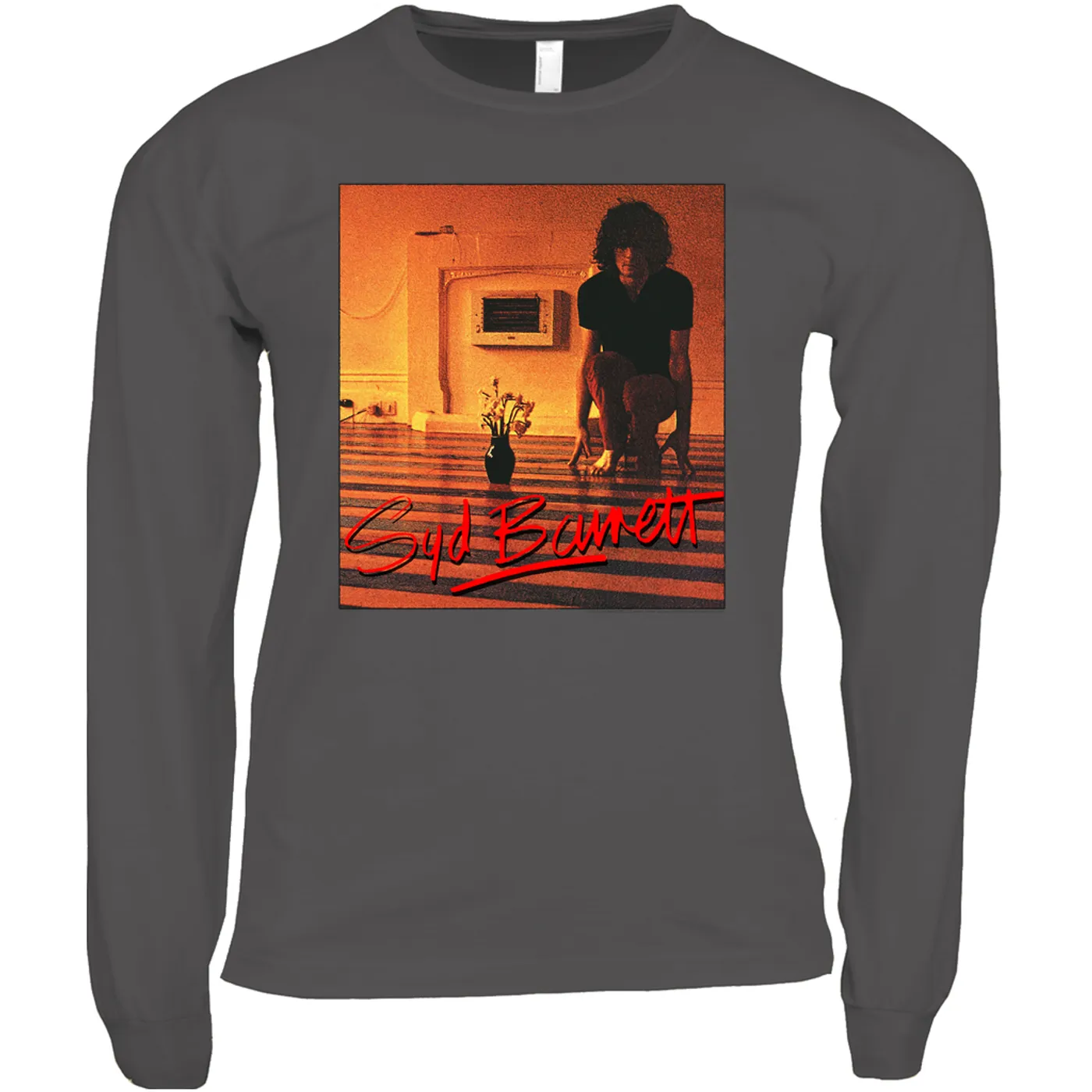 Syd Barrett Long Sleeve Shirt | The Madcap Laughs Album Cover Syd Barrett Shirt (Merchbar Exclusive)