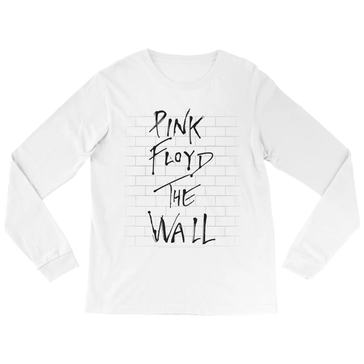 Pink Floyd Long Sleeve Shirt | Pink Floyd The Wall Art Pink Floyd Shirt