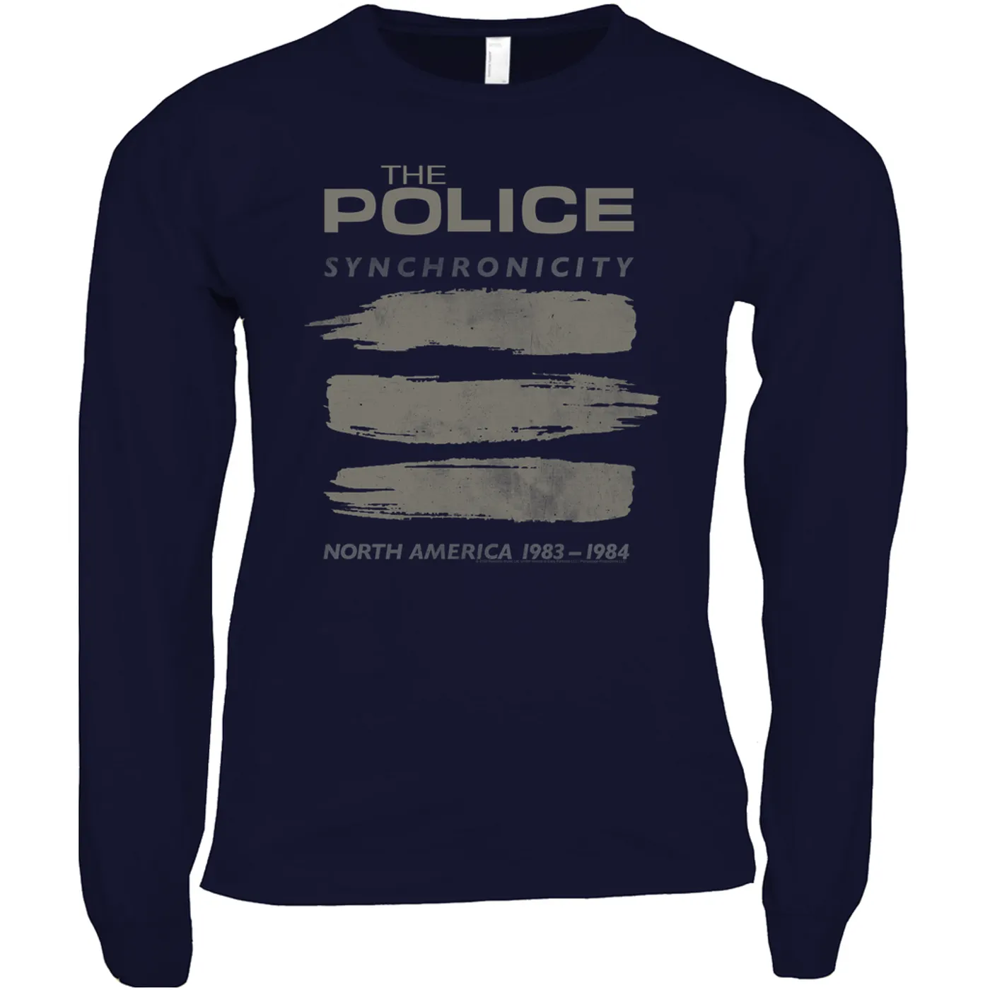 The Police Long Sleeve Shirt | Synchronicity North America Tour 1983 - 1984 The Police Shirt