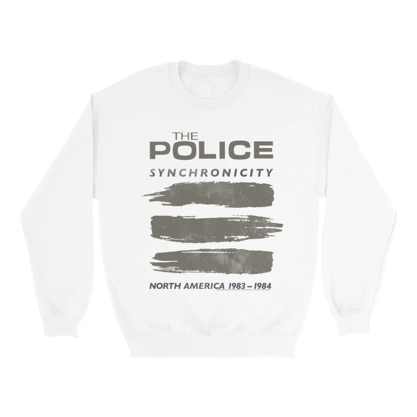 The Police Sweatshirt | Synchronicity North America Tour 1983 - 1984 The Police Sweatshirt