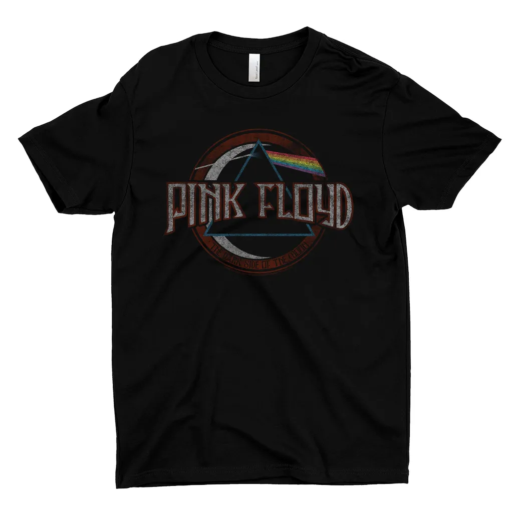 T-Shirt | Dark Side Of The Moon Design Distressed Shirt