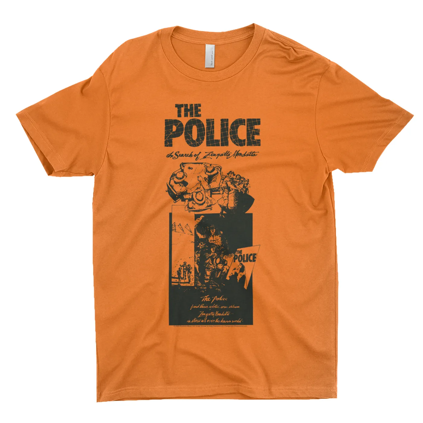 The Police T-Shirt | Search For Zenyatta Mondatta Poster The Police Shirt
