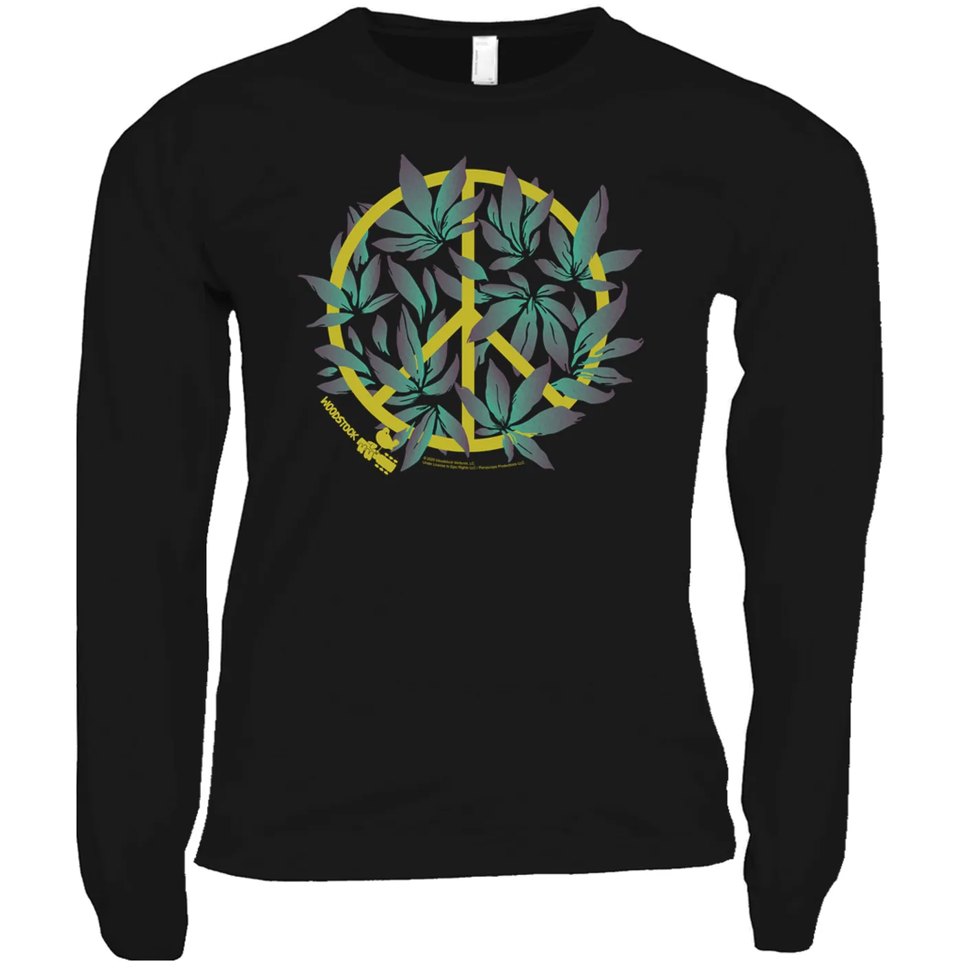 Woodstock Long Sleeve Shirt | Peace Plant Woodstock Shirt