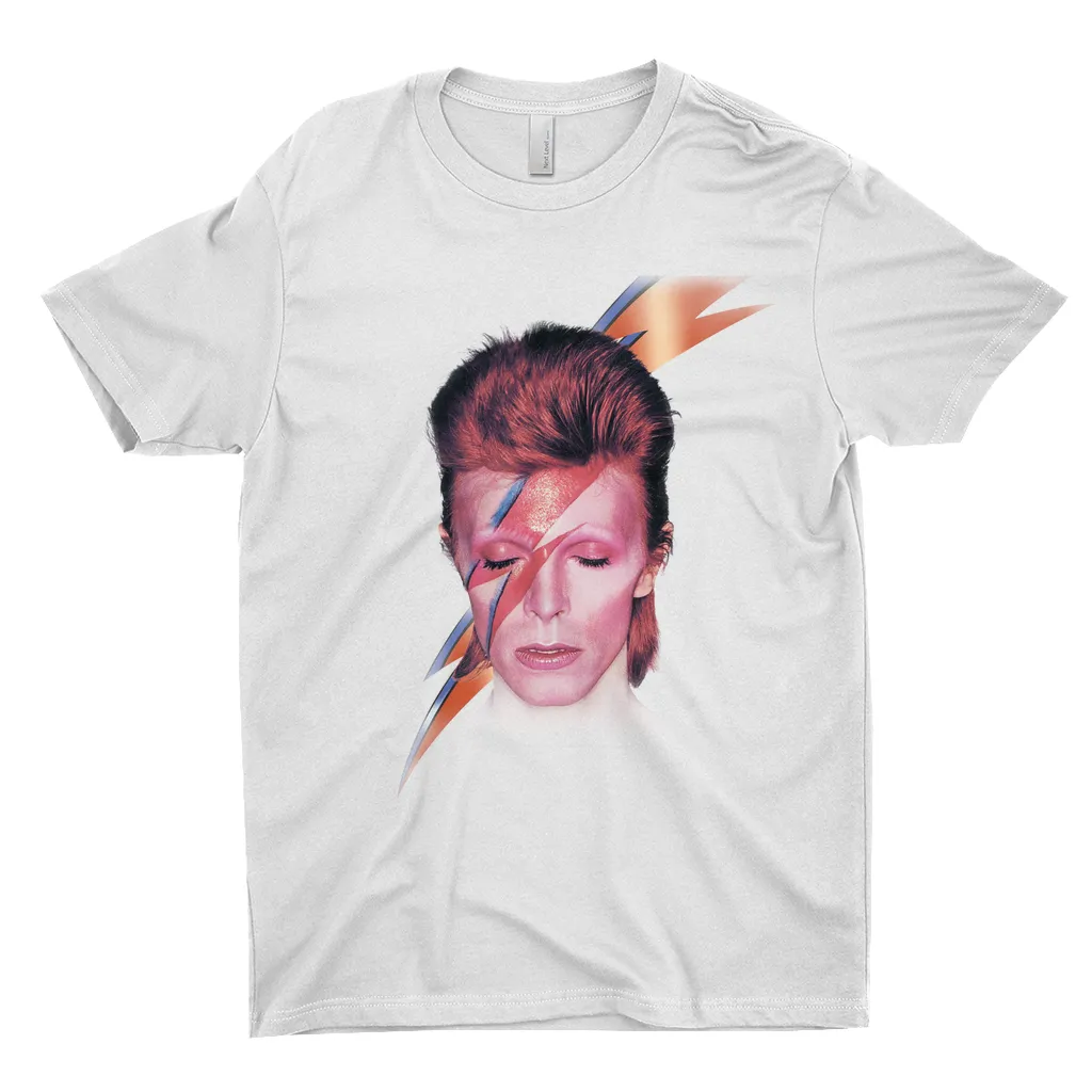 T-Shirt | Aladdin Sane With Lightning Bolt Design Shirt