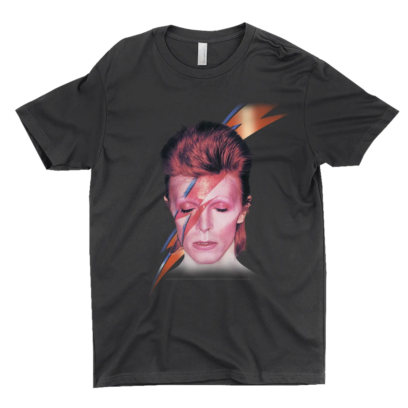 David Bowie T-Shirt | Aladdin Sane With Lightning Bolt Design David Bowie Shirt