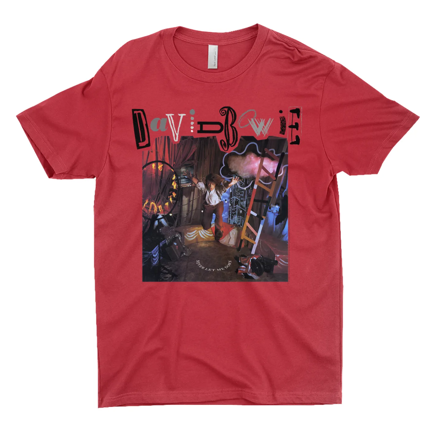 David Bowie T-Shirt | Never Let Me Down Album Cover David Bowie Shirt