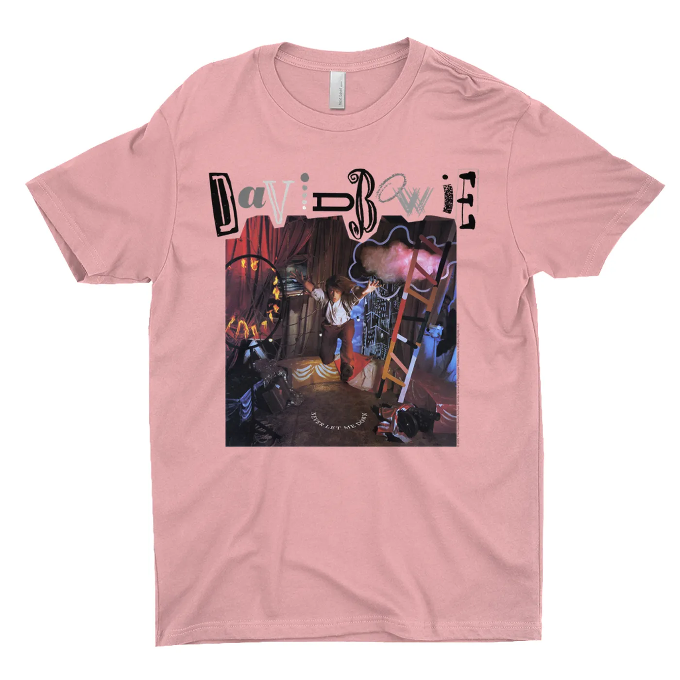 David Bowie T-Shirt | Never Let Me Down Album Cover David Bowie Shirt