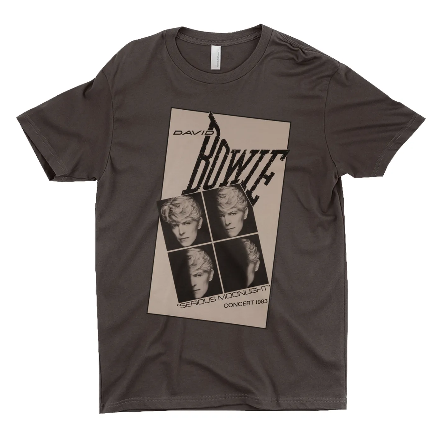 David Bowie T-Shirt | Serious Moonlight 1983 Concert Tour Poster David Bowie Shirt