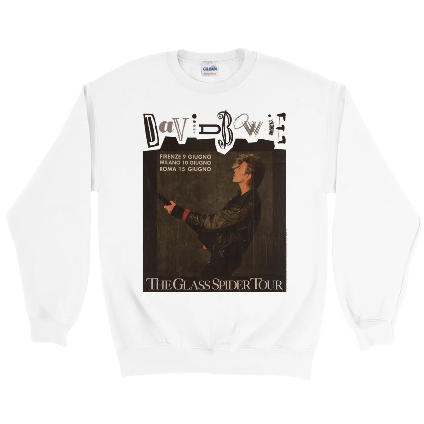 David Bowie Sweatshirt | The Glass Spider European Tour David Bowie Sweatshirt
