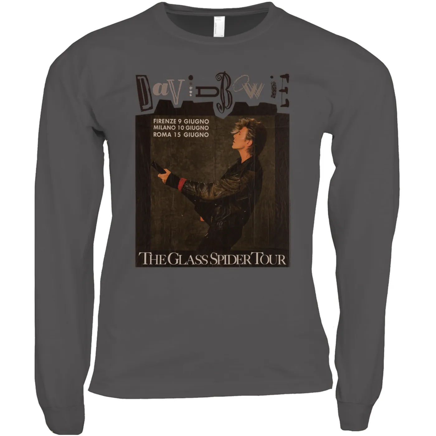 David Bowie Long Sleeve Shirt | The Glass Spider European Tour David Bowie Shirt
