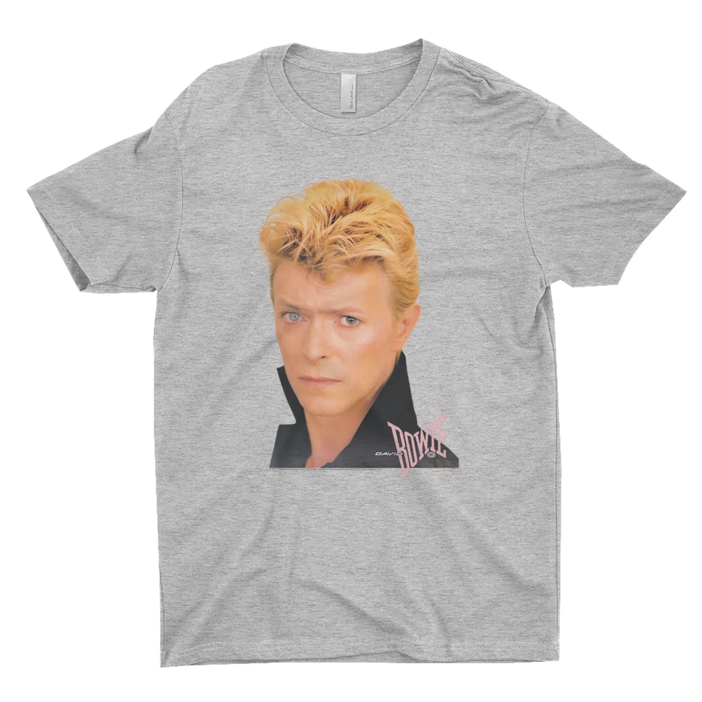 David Bowie T-Shirt | David Bowie Color Portrait And Logo David Bowie Shirt