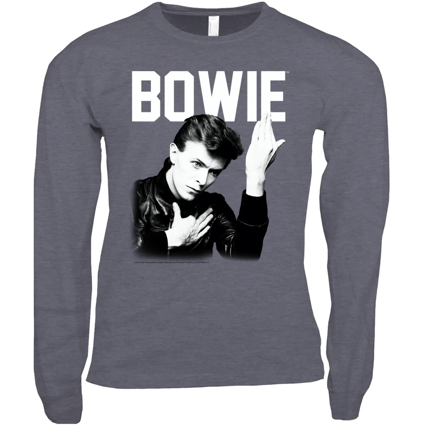 David Bowie Long Sleeve Shirt | Bowie's Hero David Bowie Shirt (Merchbar Exclusive)