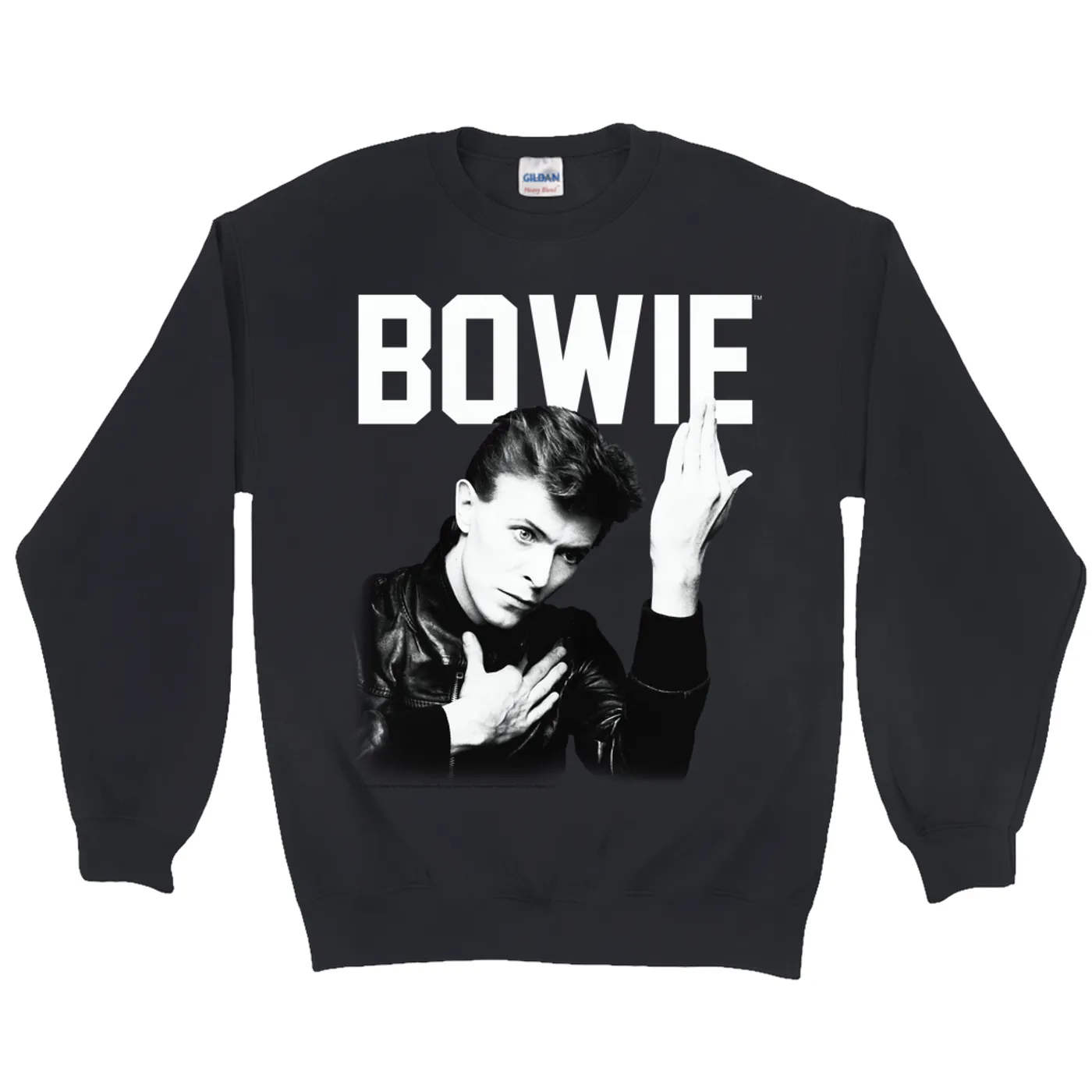 David Bowie Sweatshirt | Bowie's Hero David Bowie Sweatshirt (Merchbar Exclusive)