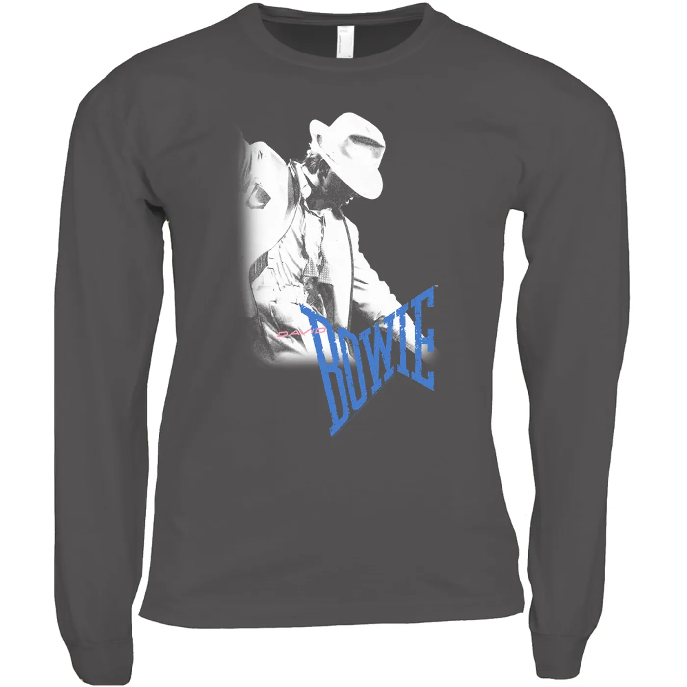 David Bowie Long Sleeve Shirt | Bowie 1983 Concert Stage Silhouette David Bowie Shirt