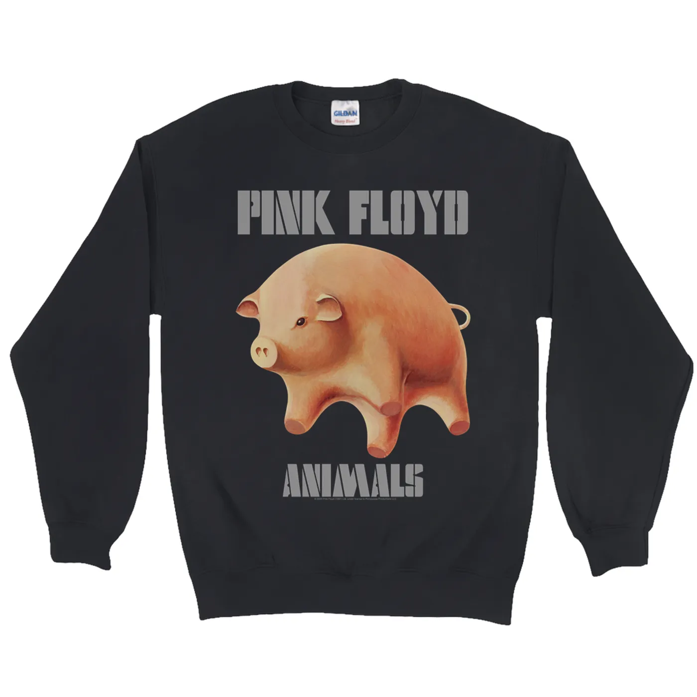 Pink Floyd Sweatshirt | Animals Album Pig Logo Pink Floyd Sweatshirt
