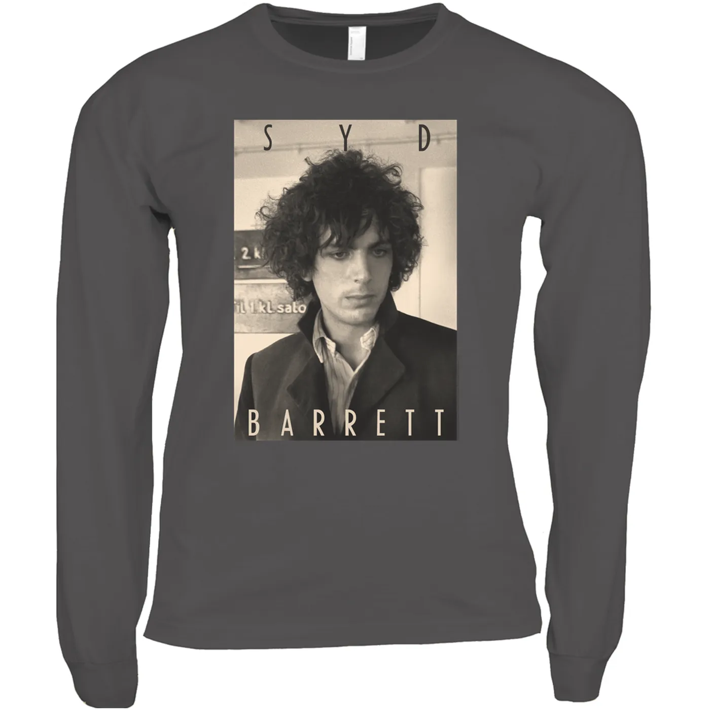 Syd Barrett Long Sleeve Shirt | Syd Barrett Photograph Syd Barrett Shirt