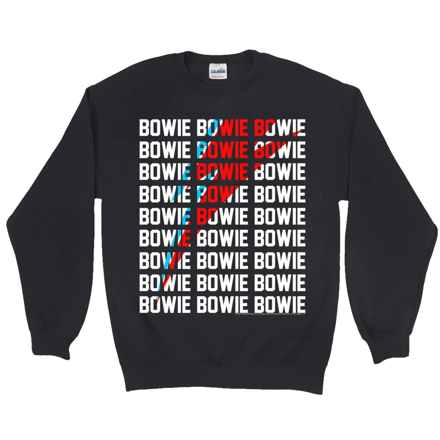David Bowie Sweatshirt | Bowie Bowie Bowie And Bolt David Bowie Sweatshirt