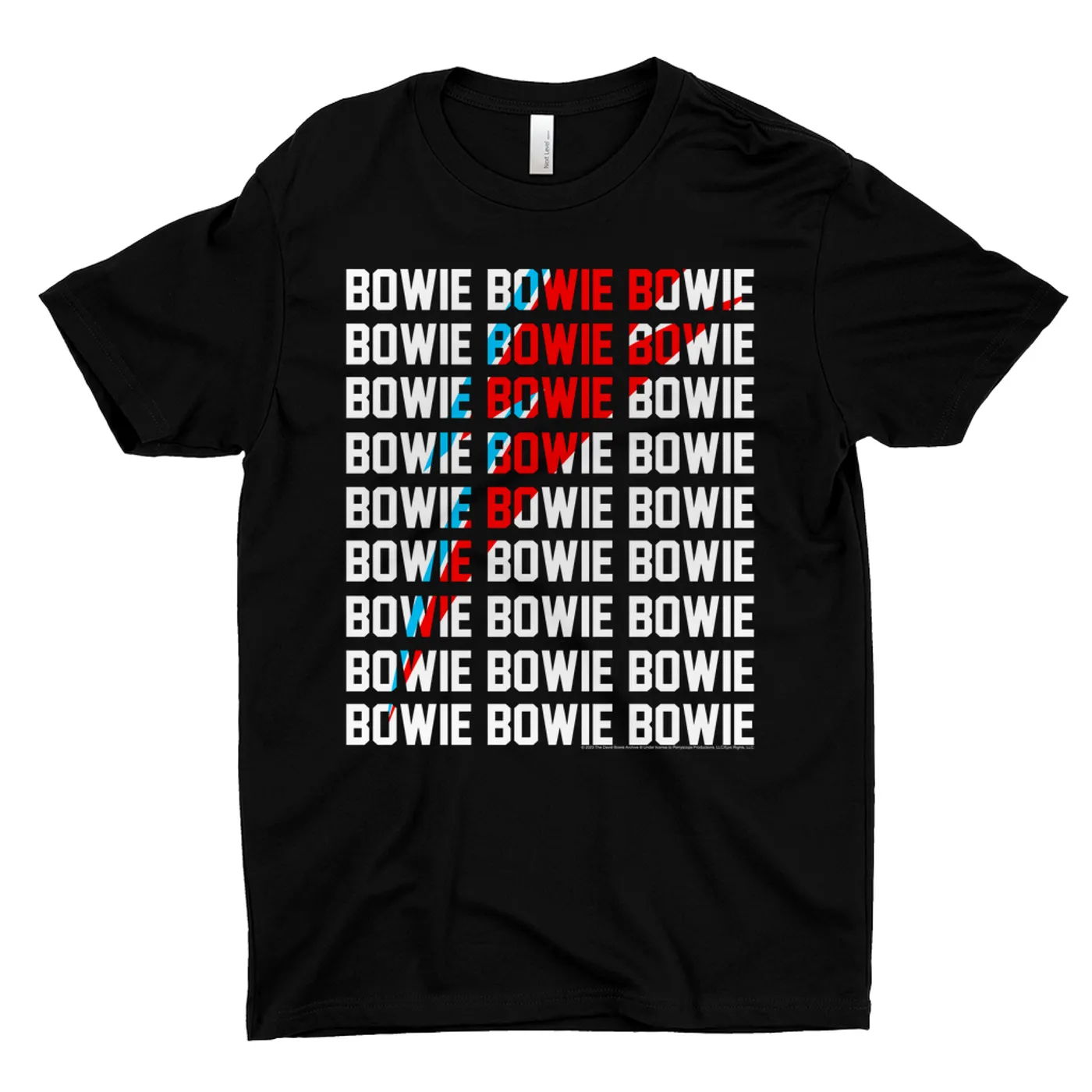 David Bowie T-Shirt | Bowie Bowie Bowie And Bolt David Bowie Shirt