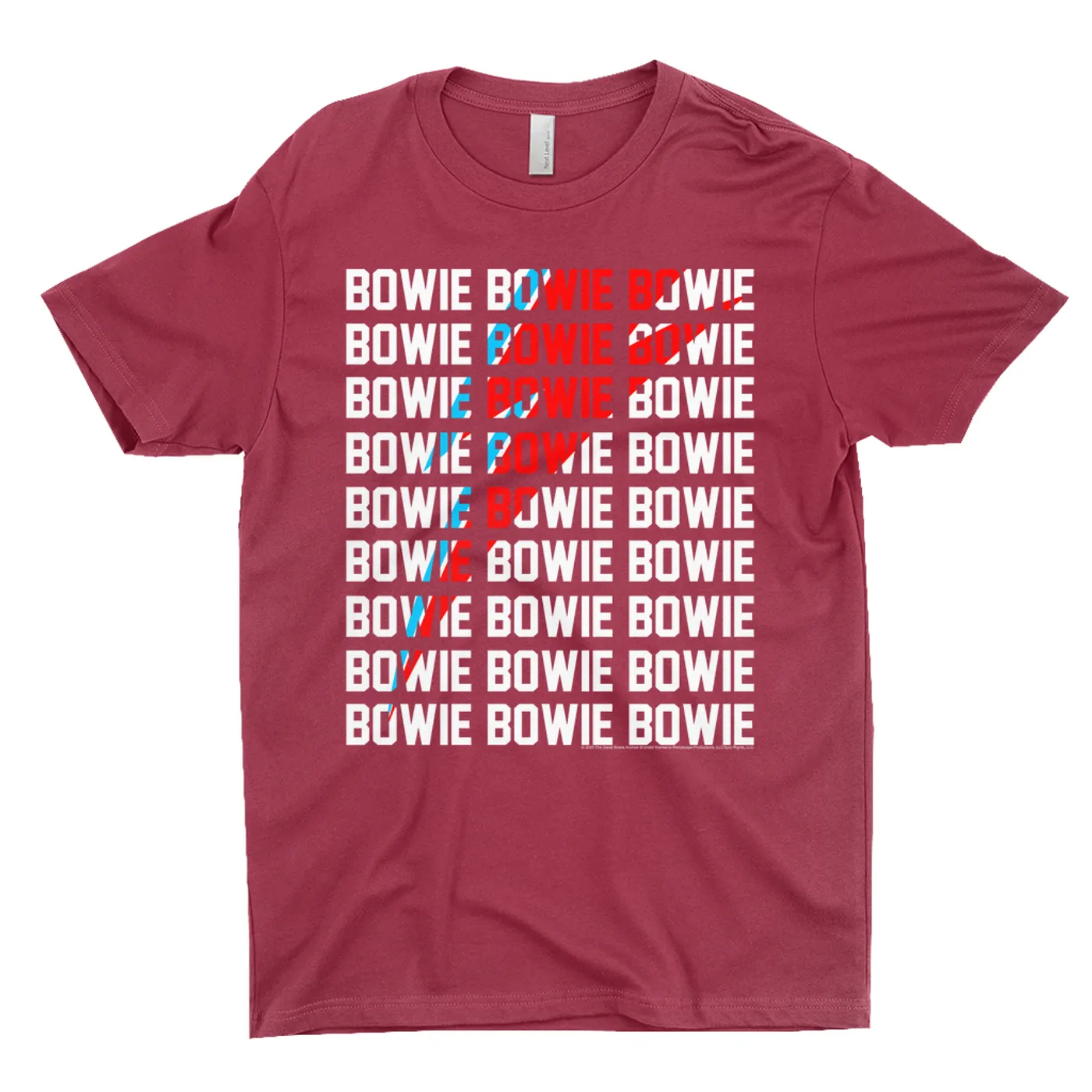 David Bowie T-Shirt | Bowie Bowie Bowie And Bolt David Bowie Shirt