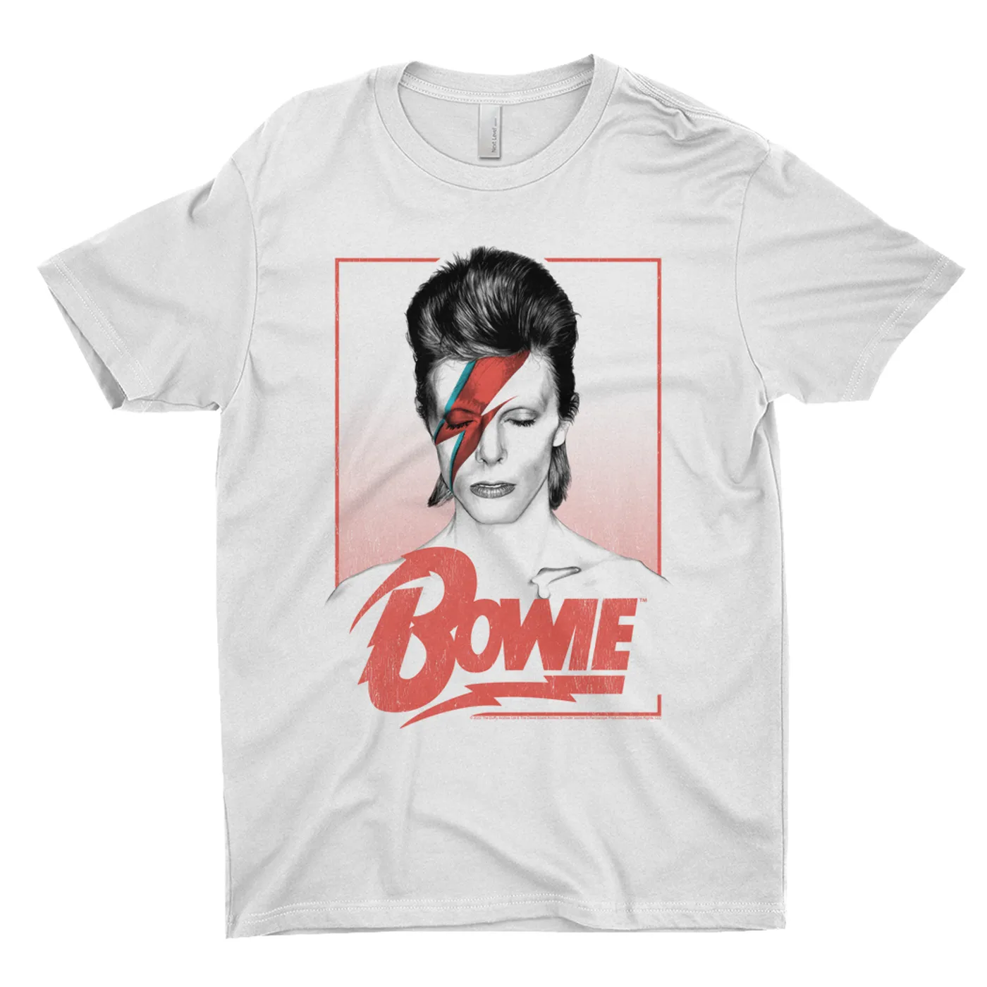David Bowie T-Shirt | Aladdin Sane Bowie Red Image David Bowie Shirt