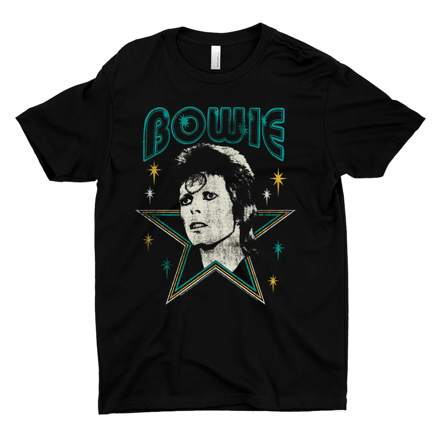 David Bowie T-Shirt | Star Power Distressed David Bowie Shirt