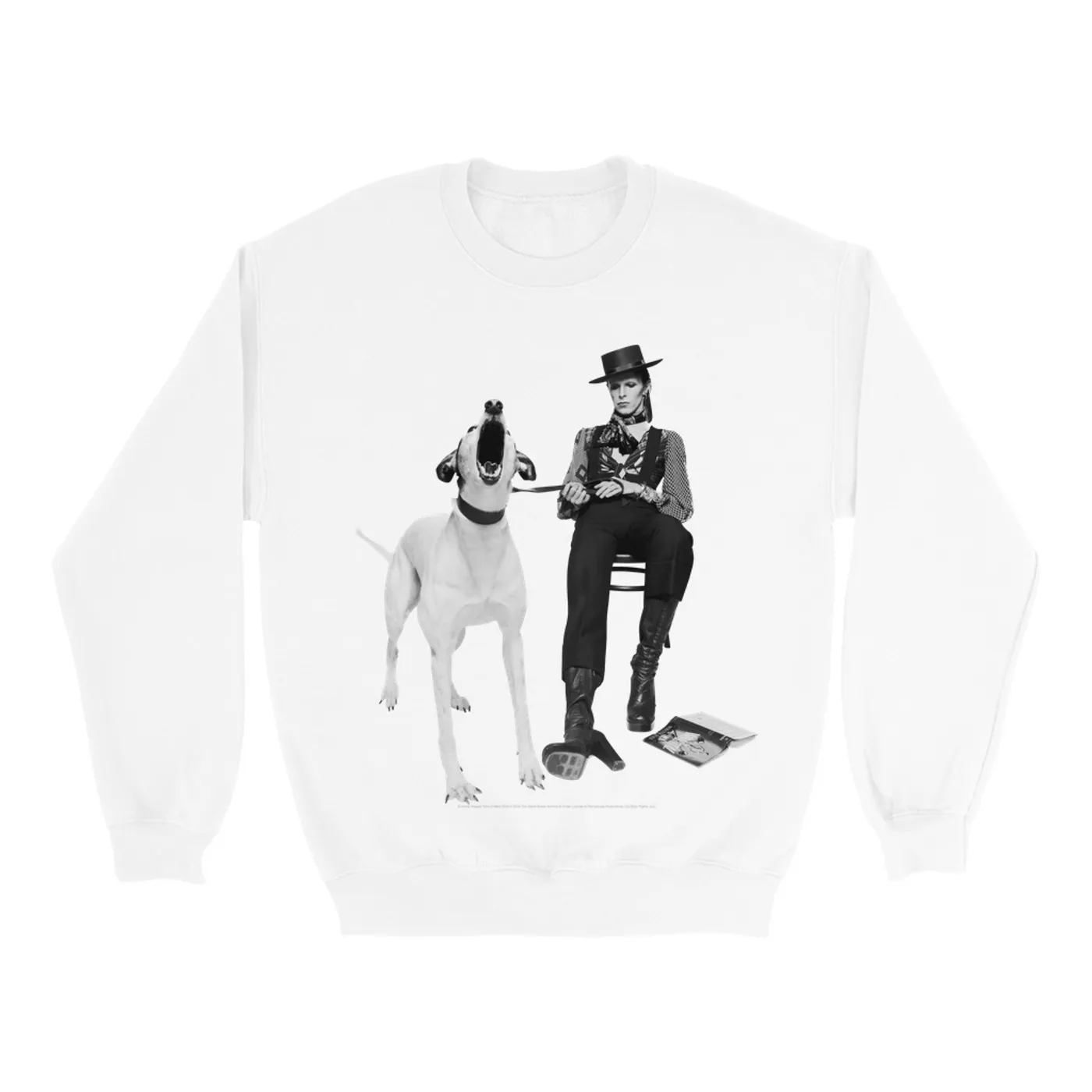 David Bowie Sweatshirt | Diamond Dogs O'Neill Photo David Bowie Sweatshirt