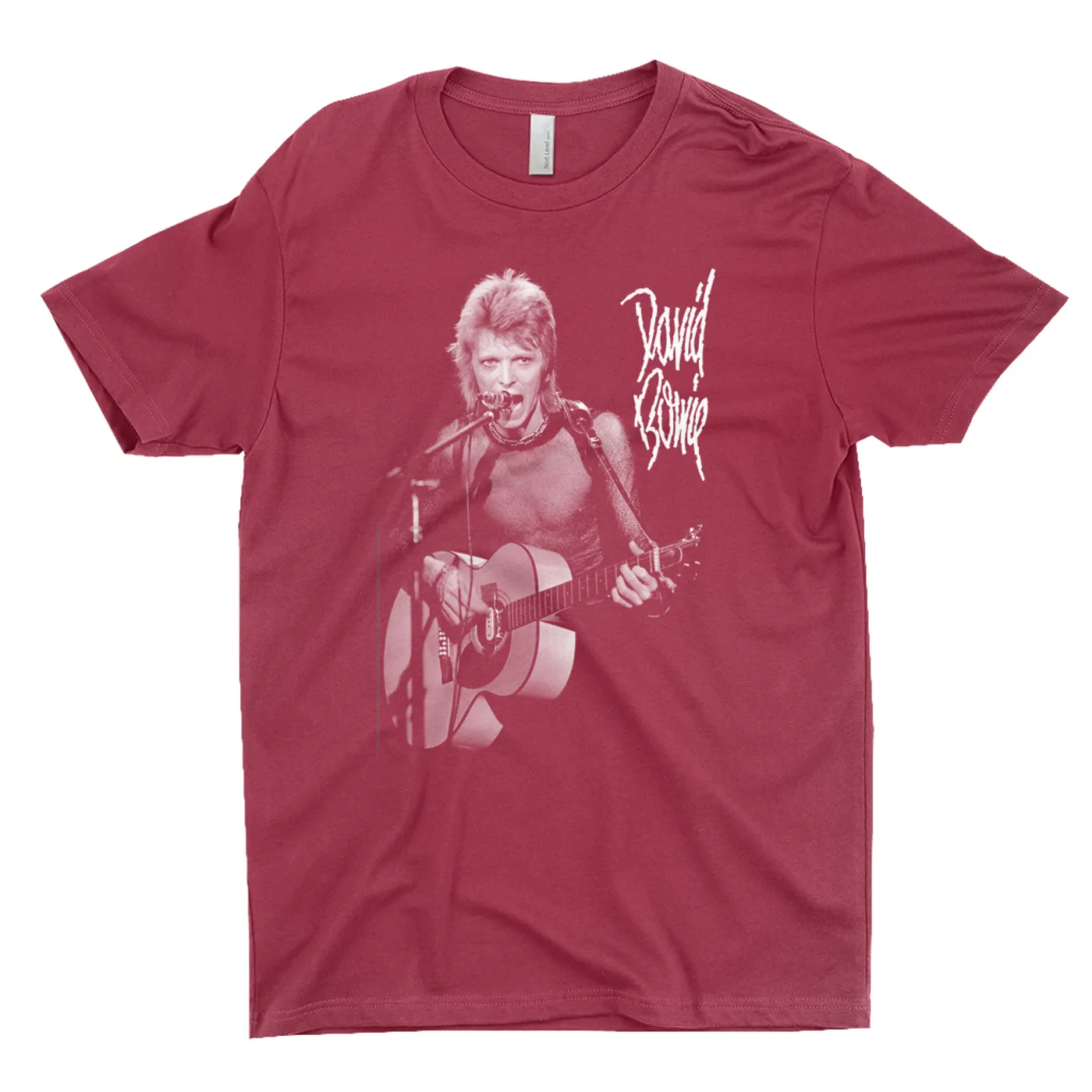 David Bowie T-Shirt | Mick Rock Photo In Concert David Bowie Shirt