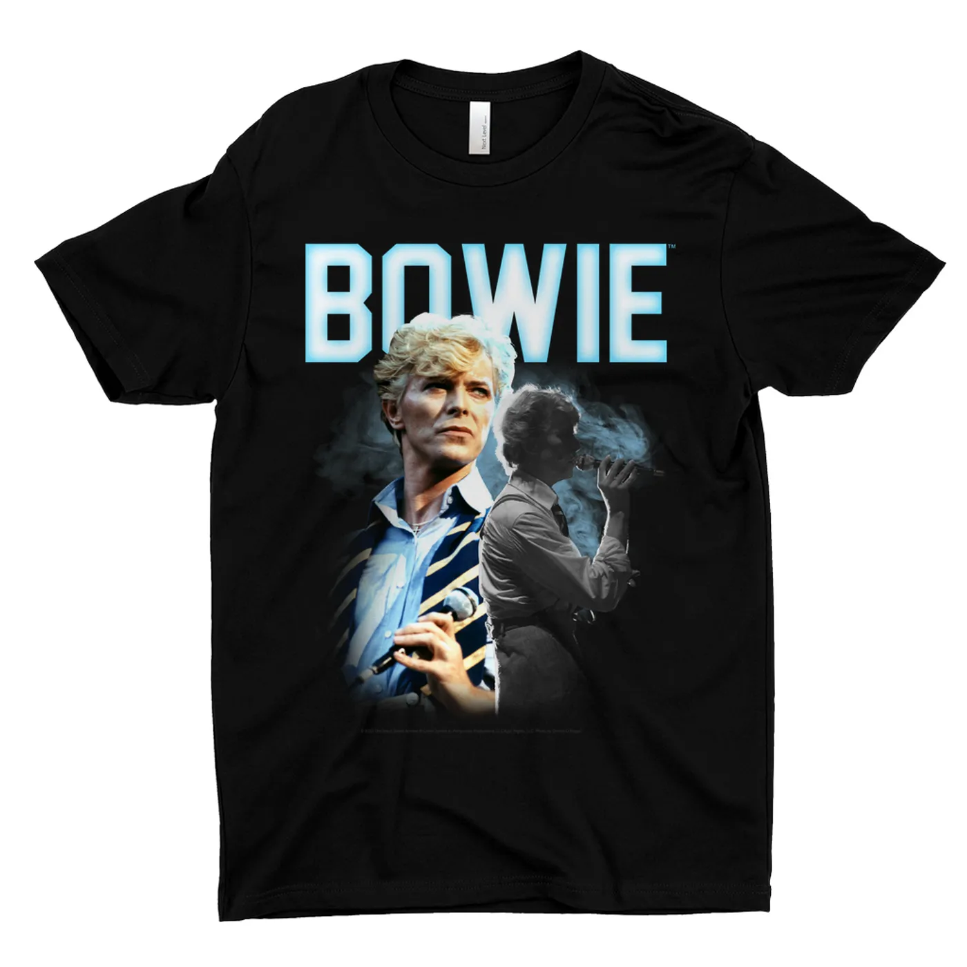 David Bowie T-Shirt | Bowie 1983 Concert Imagery David Bowie Shirt