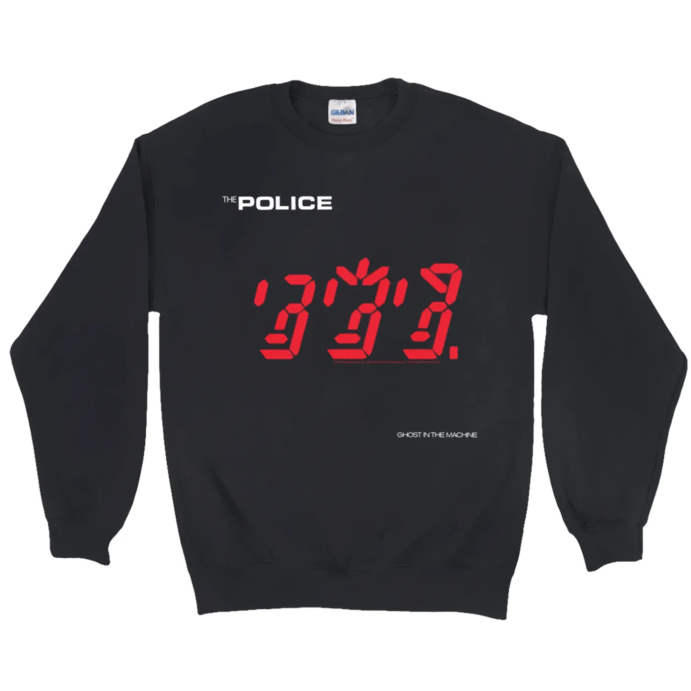 The Police Sweatshirt | Ghost In The Machine Album Cover The Police Sweatshirt