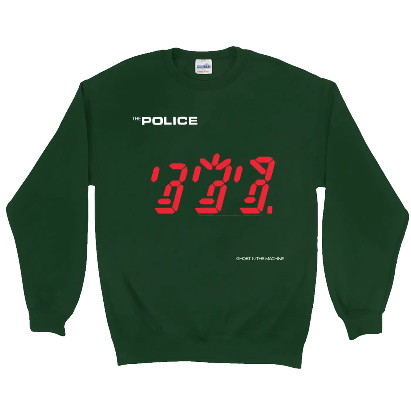 The Police Sweatshirt | Ghost In The Machine Album Cover The Police Sweatshirt