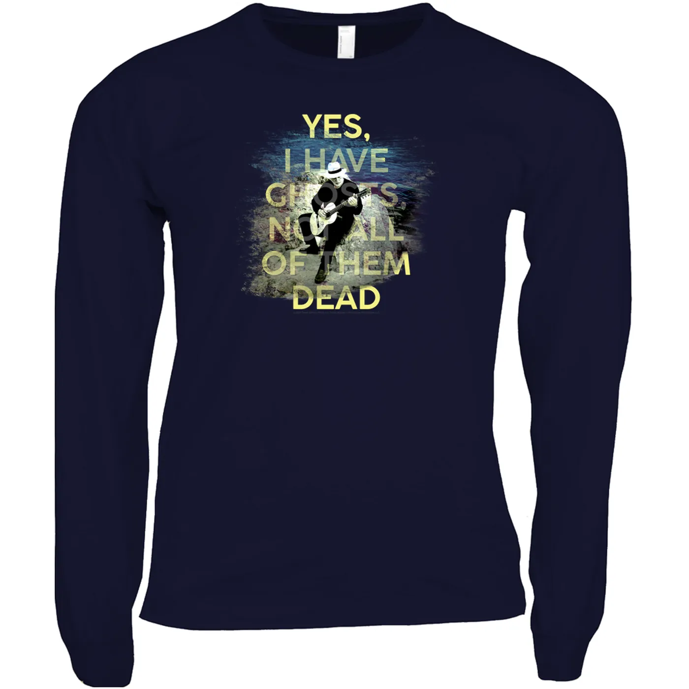 David Gilmour Long Sleeve Shirt | Yes, I Have Ghosts David Gilmour Shirt