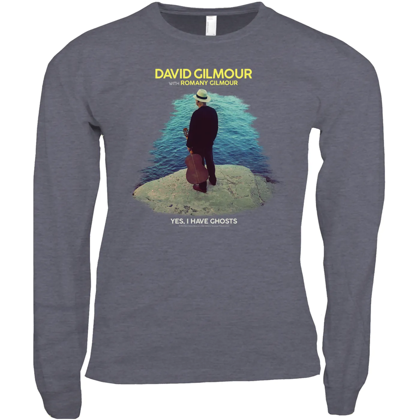 David Gilmour Long Sleeve Shirt | Yes, I Have Ghosts With Romany Gilmour David Gilmour Shirt