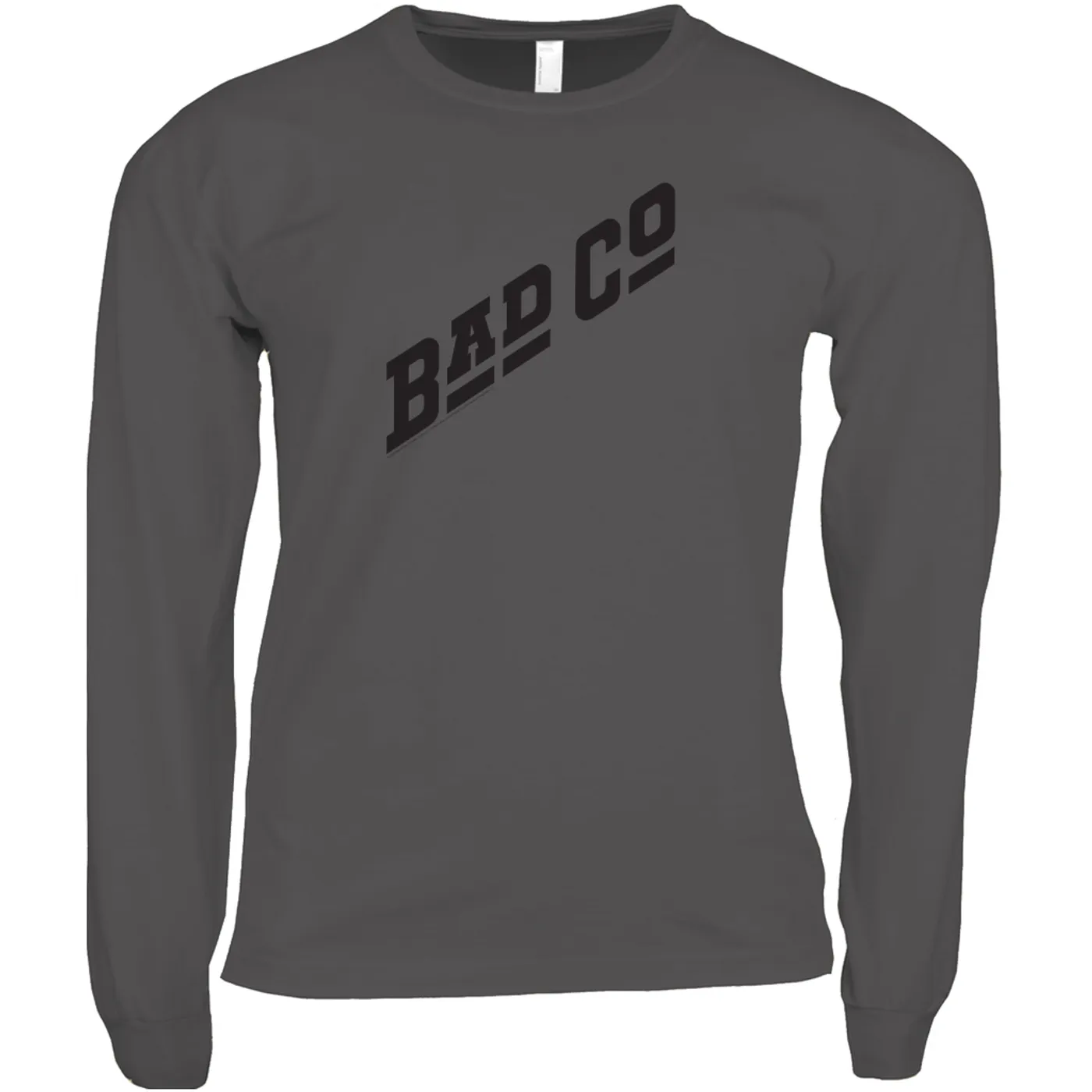Bad Company Long Sleeve Shirt | Classic Bad Company Logo Black Bad Company Shirt