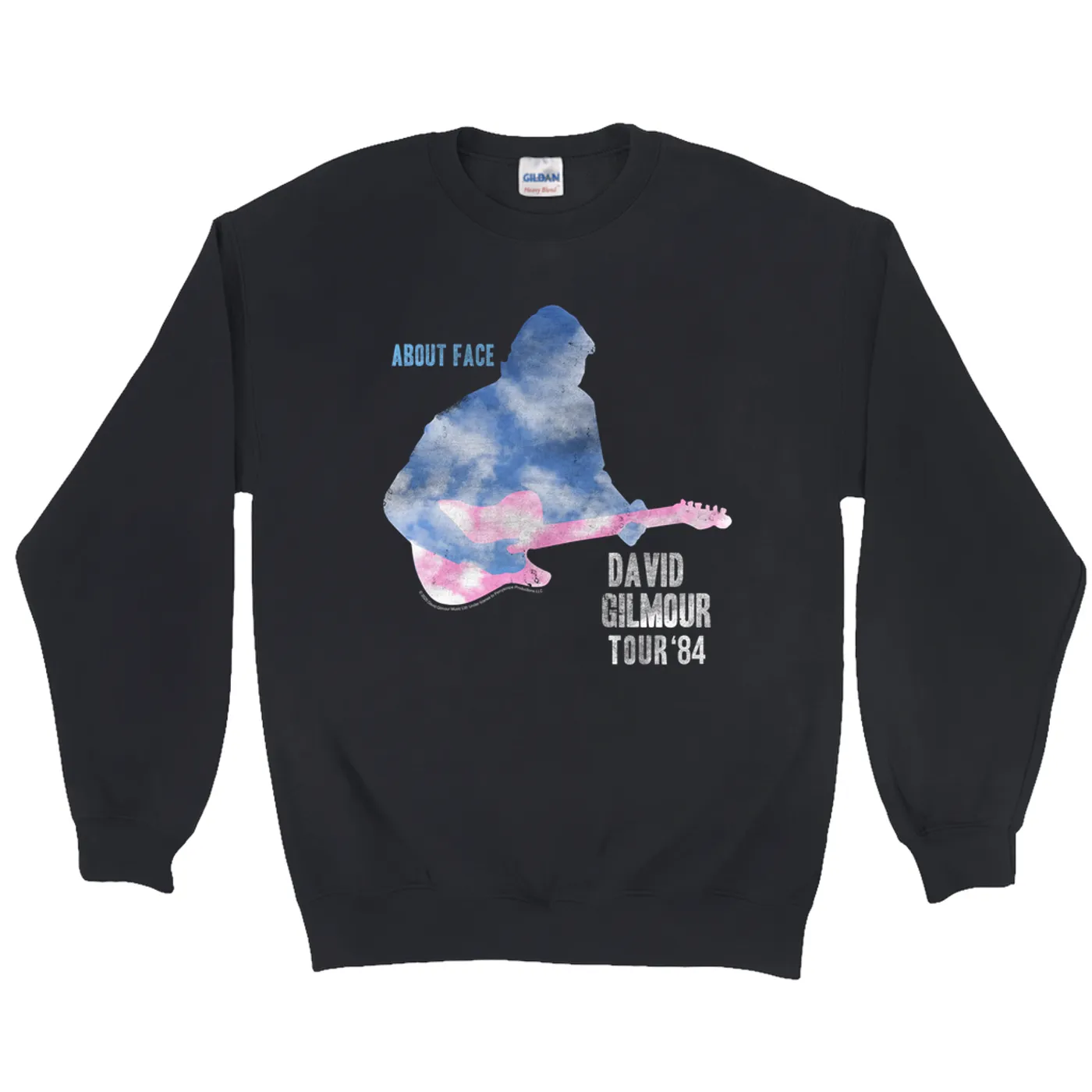 David Gilmour Sweatshirt | About Face Concert Tour David Gilmour Sweatshirt