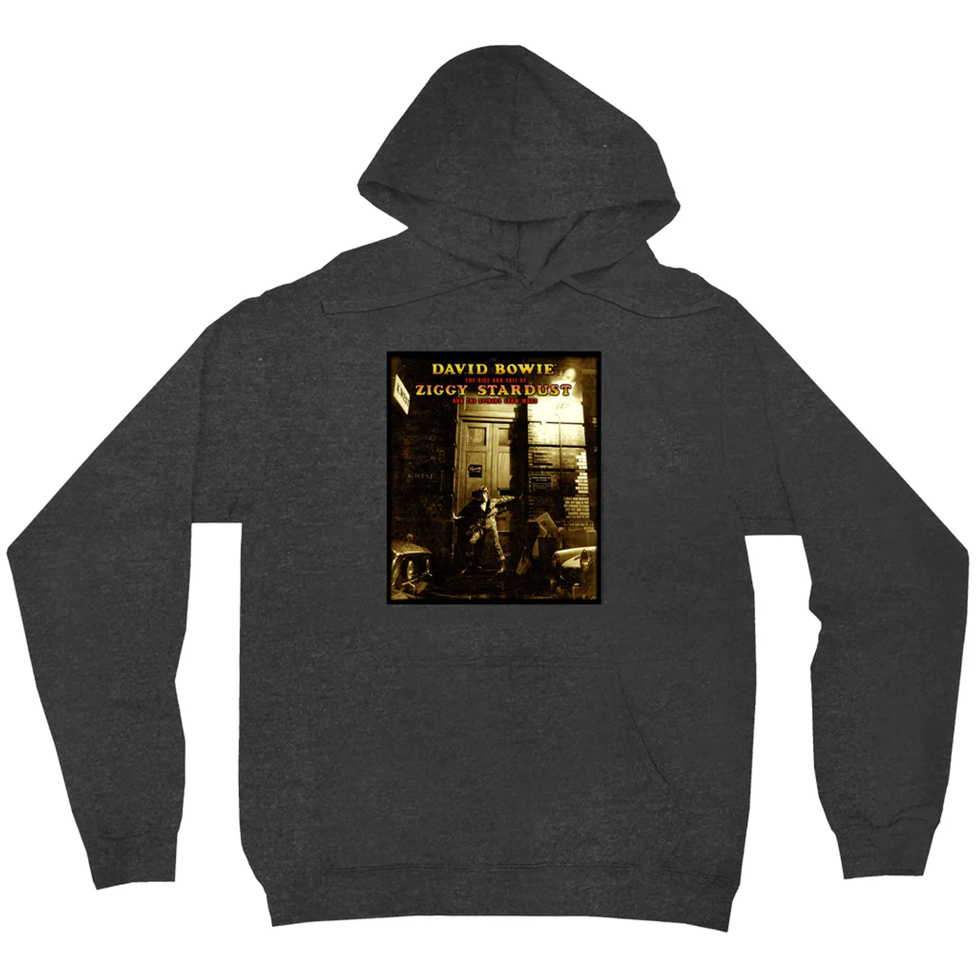 David Bowie Hoodie | The Rise And Fall Of Ziggy Stardust And The Spiders From Mars Alternate Album Cover David Bowie Hoodie