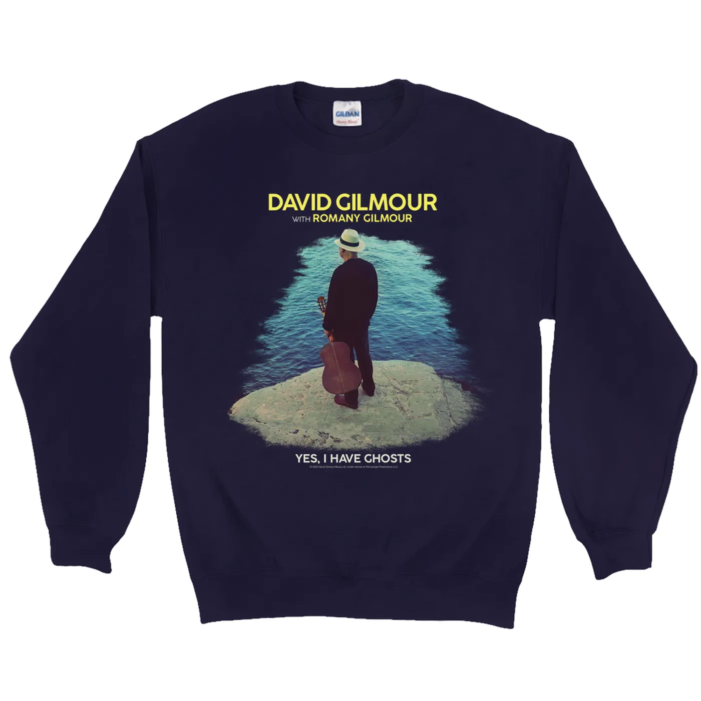 David Gilmour Sweatshirt | Yes, I Have Ghosts With Romany Gilmour David Gilmour Sweatshirt