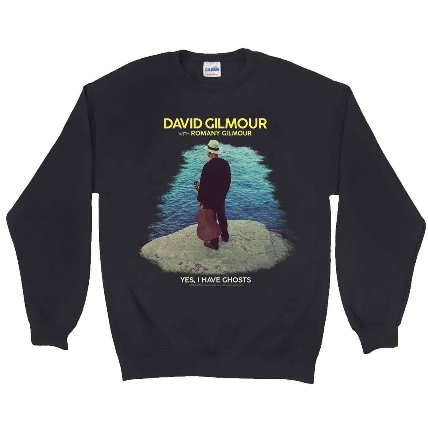 David Gilmour Sweatshirt | Yes, I Have Ghosts With Romany Gilmour David Gilmour Sweatshirt