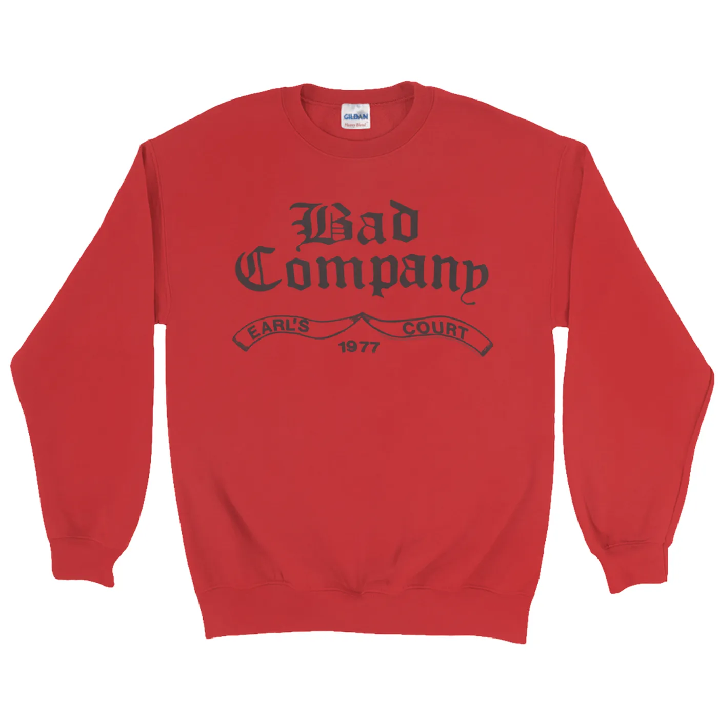 Bad Company Sweatshirt | Earl's Court 1977 Concert Bad Company Sweatshirt
