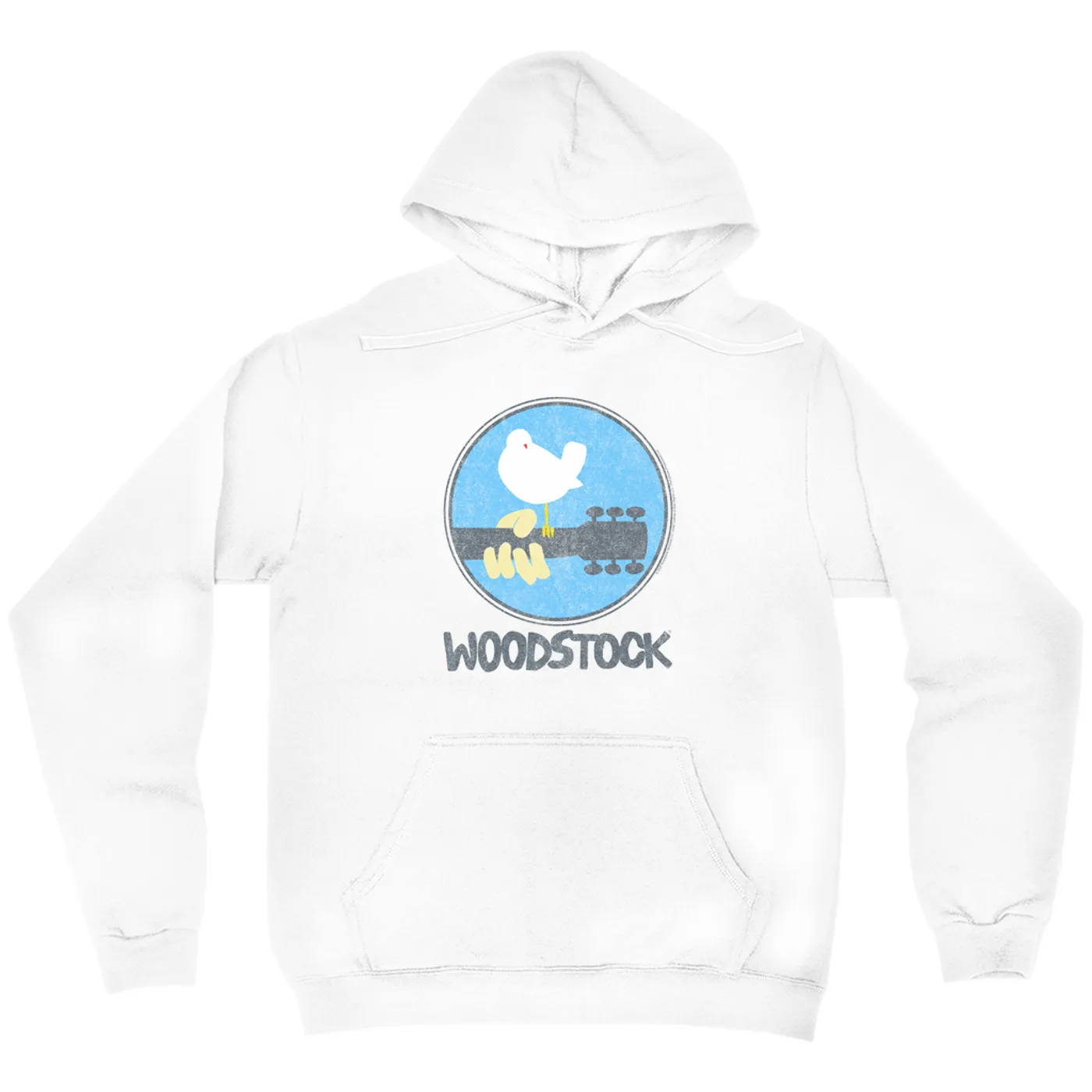 Woodstock Hoodie | Woodstock Bird And Guitar Woodstock Hoodie (Merchbar Exclusive)