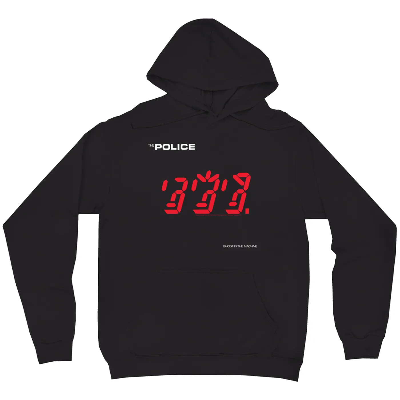 The Police Hoodie | Ghost In The Machine Album Cover The Police Hoodie