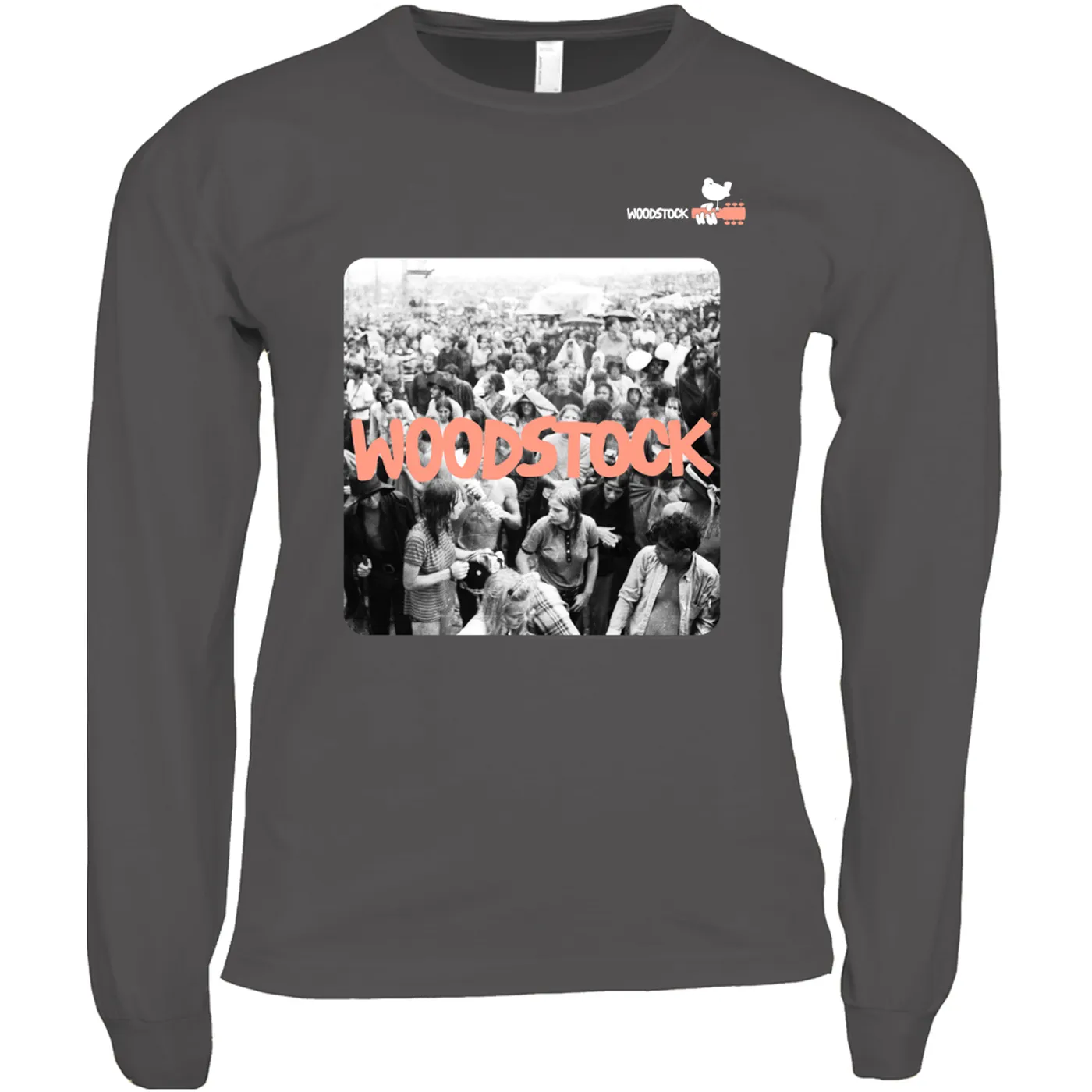 Woodstock Long Sleeve Shirt | Festival Concert Photo Woodstock Shirt