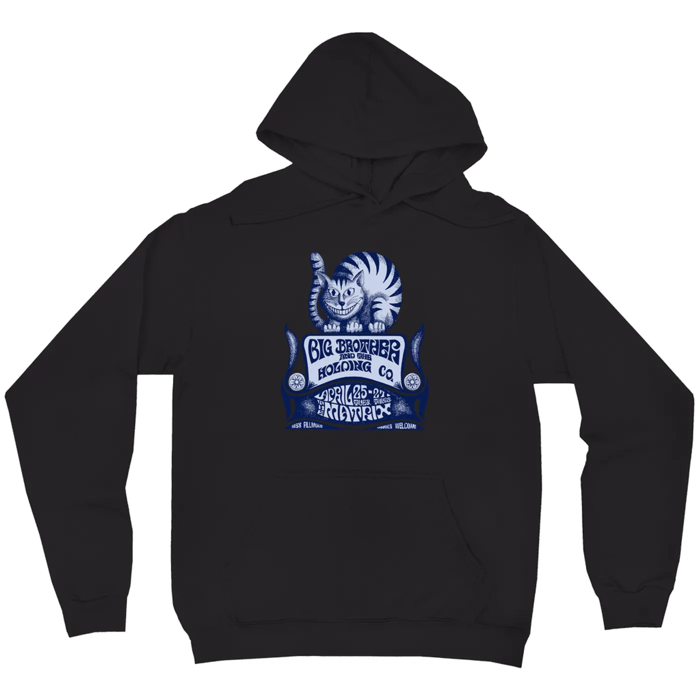 Big Brother & The Holding Company Hoodie | Big Brother And The Holding Company Feat. Janis Joplin The Matrix Concert Flyer Big Brother and The Holding Company Hoodie