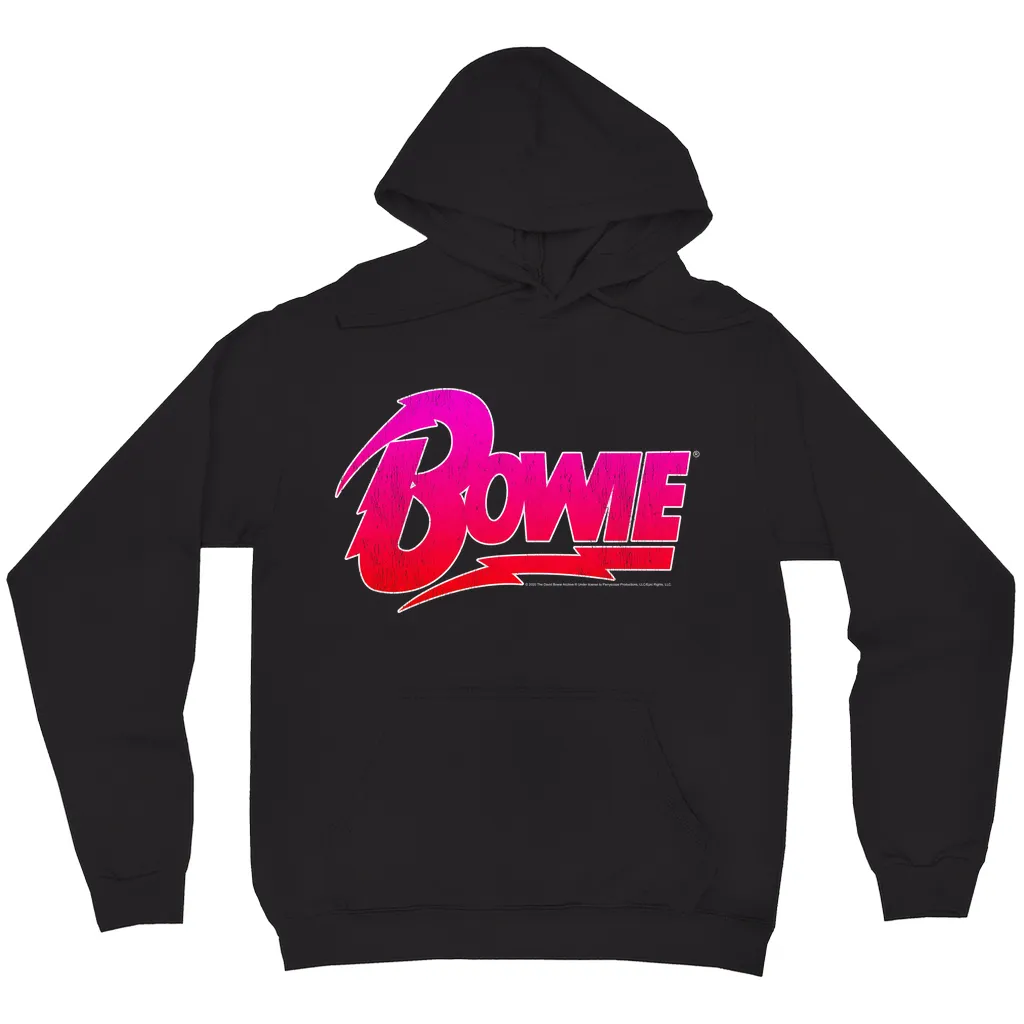 Hoodie | Pink and Red Bowie Logo Hoodie (Equineop Exclusive)
