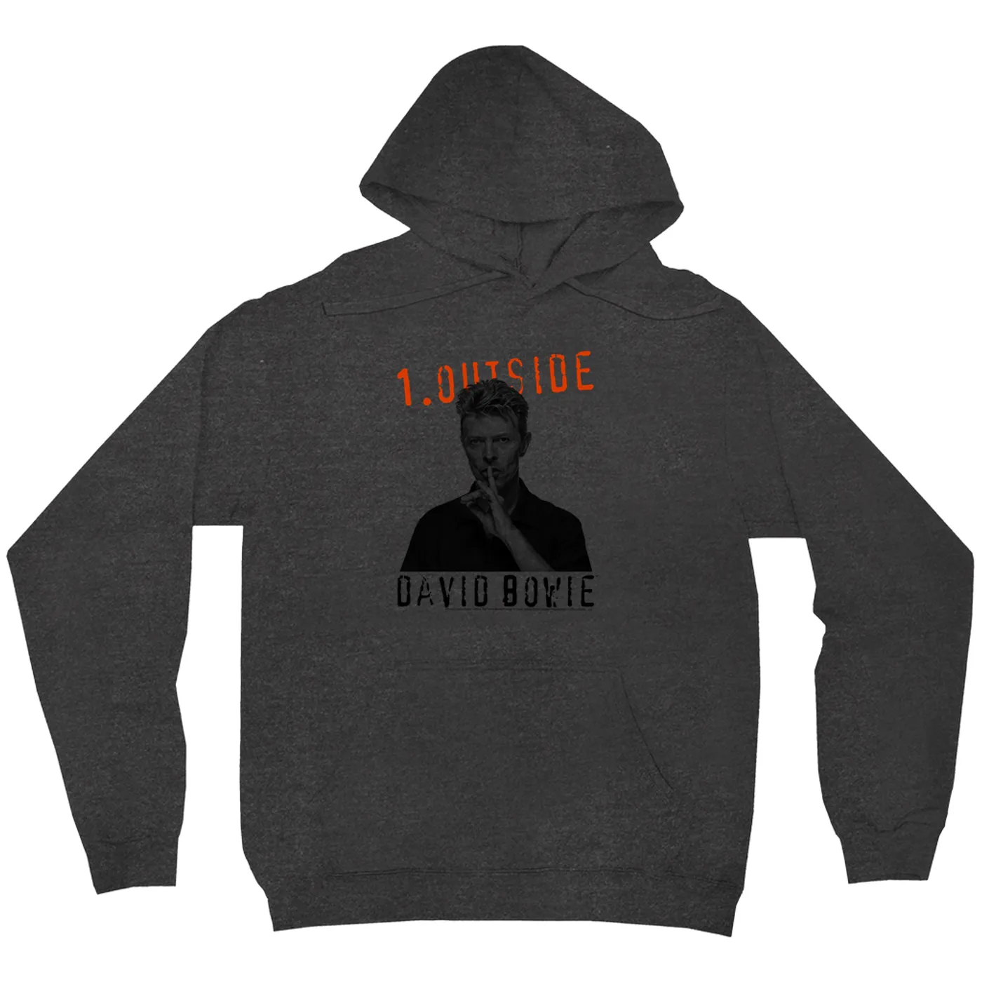 David Bowie Hoodie | Bowie Black And White Photo With Stars David Bowie Hoodie