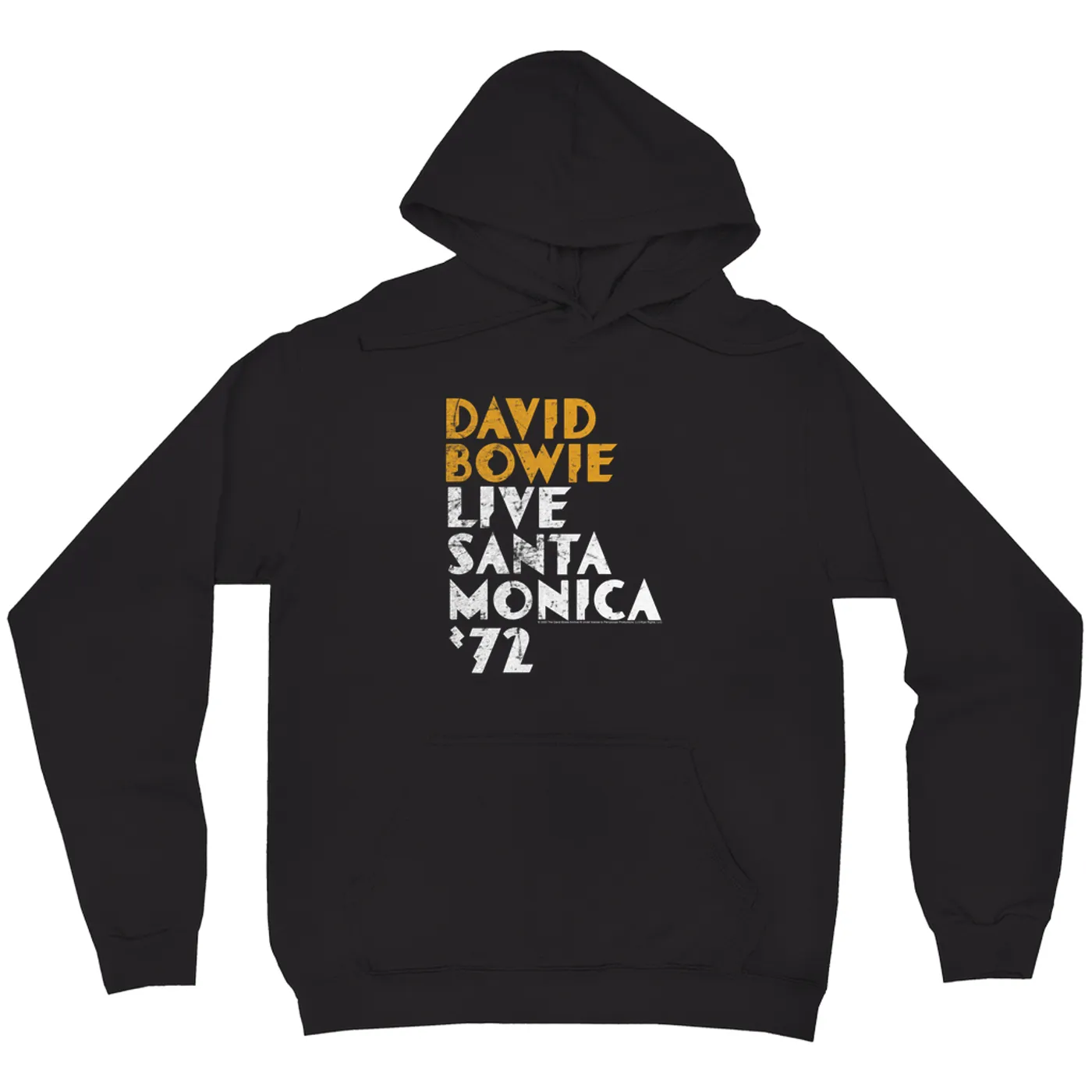 David Bowie Hoodie | David Bowie Live At Santa Monica 1972 David Bowie Hoodie