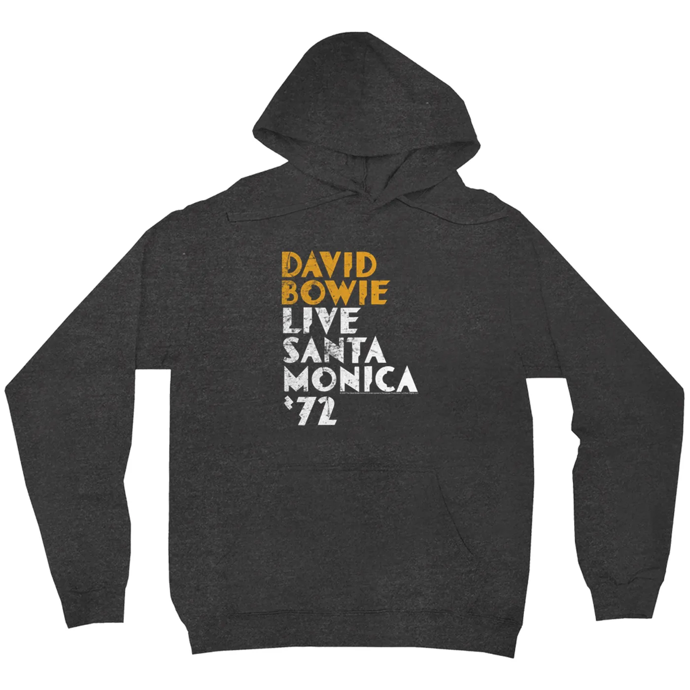 David Bowie Hoodie | David Bowie Live At Santa Monica 1972 David Bowie Hoodie