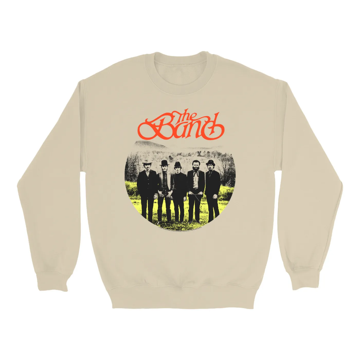 The Band Sweatshirt | Group Photo Landscape Design The Band Sweatshirt