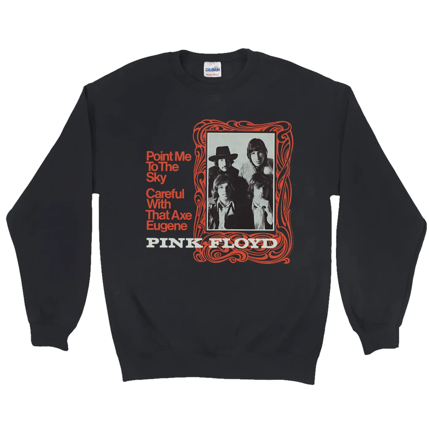 Pink Floyd Sweatshirt | Point Me To The Sky Album Cover Pink Floyd Sweatshirt